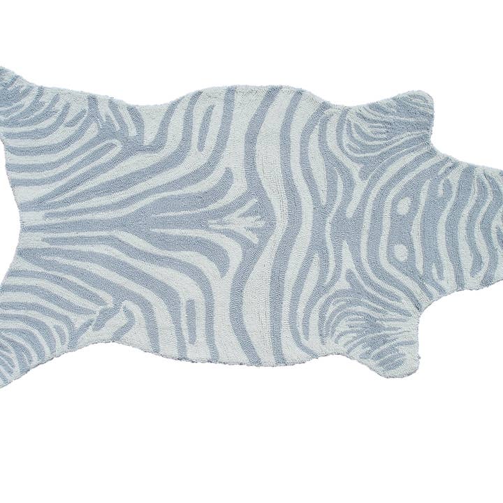 Mini gris zèbre pour la vente par The Rug Market