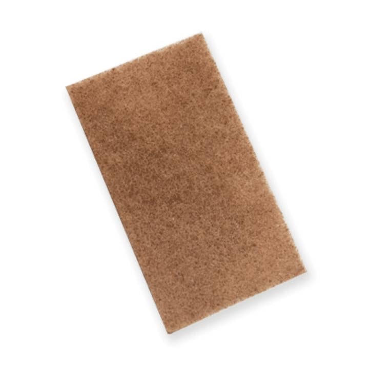 Walnut shell Scouring Pad - Natural and plastic-free for wholesale by Eco Loco