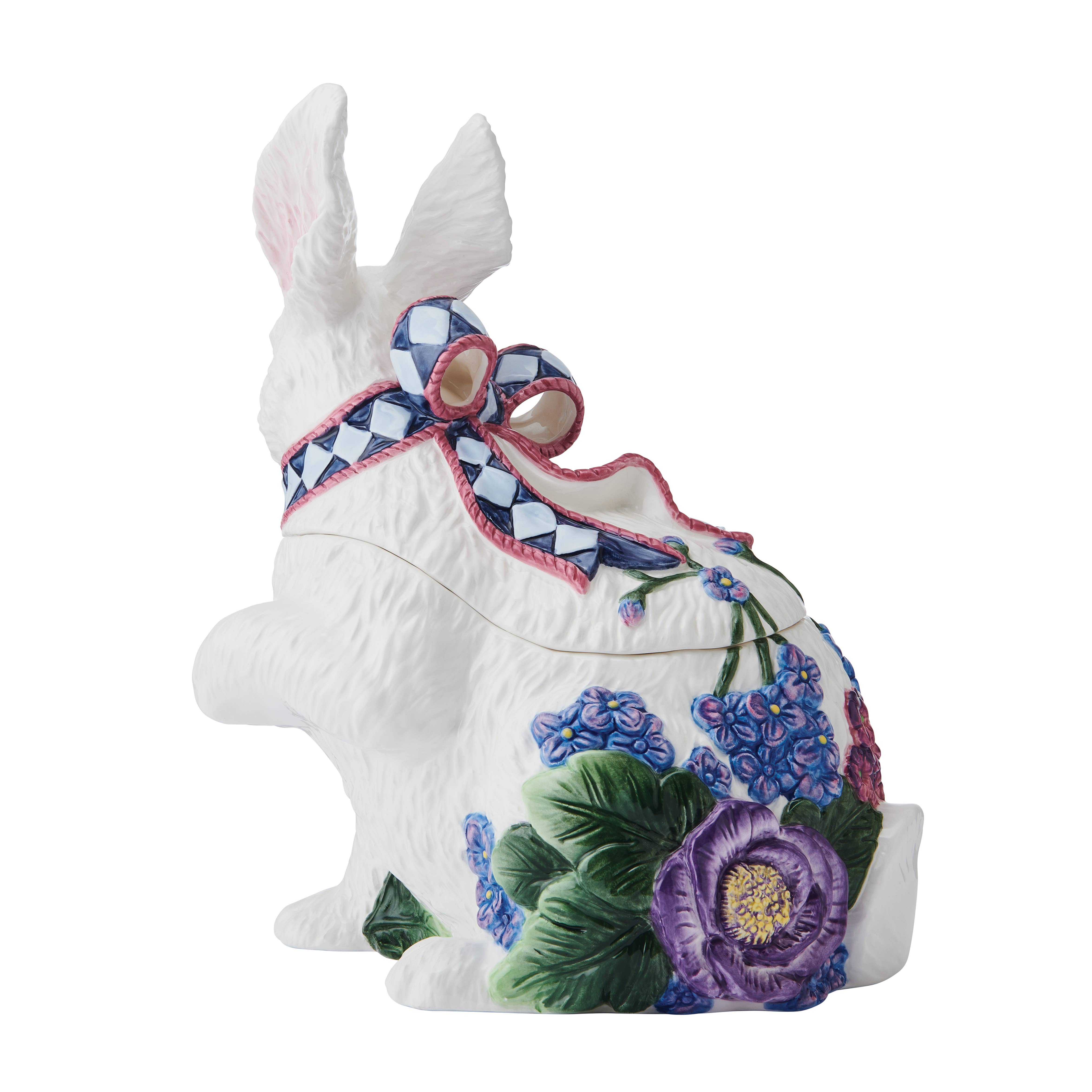 MULTI Fitz & Floyd Jardin Rabbit Cookie Jar Giftbox for wholesale on Faire2