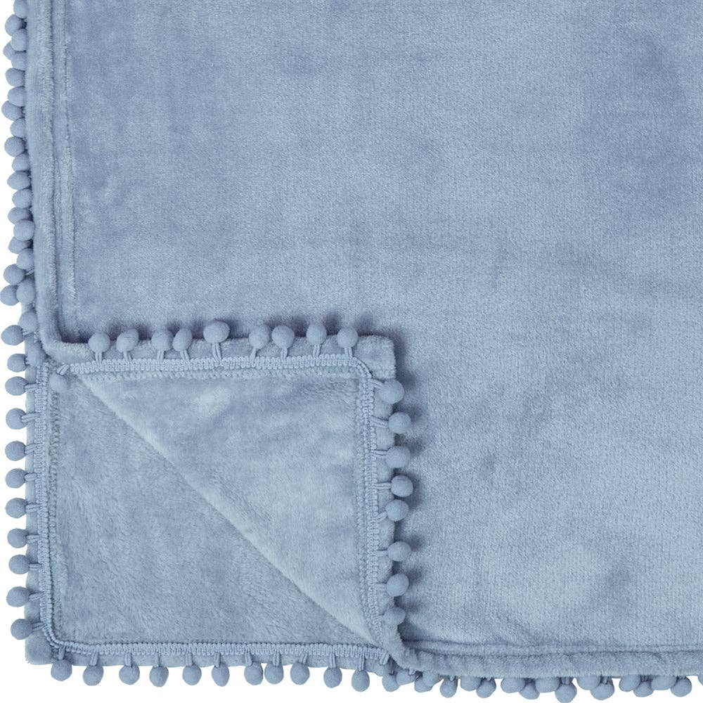 Pavilia – wholesale Prydnadsfilt – Filt med pompom-fransar38