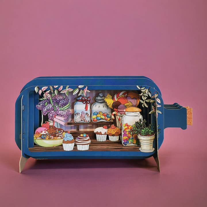 Message in a Bottle Everyday Greeting Card - Sweets for wholesale by Alljoy Design