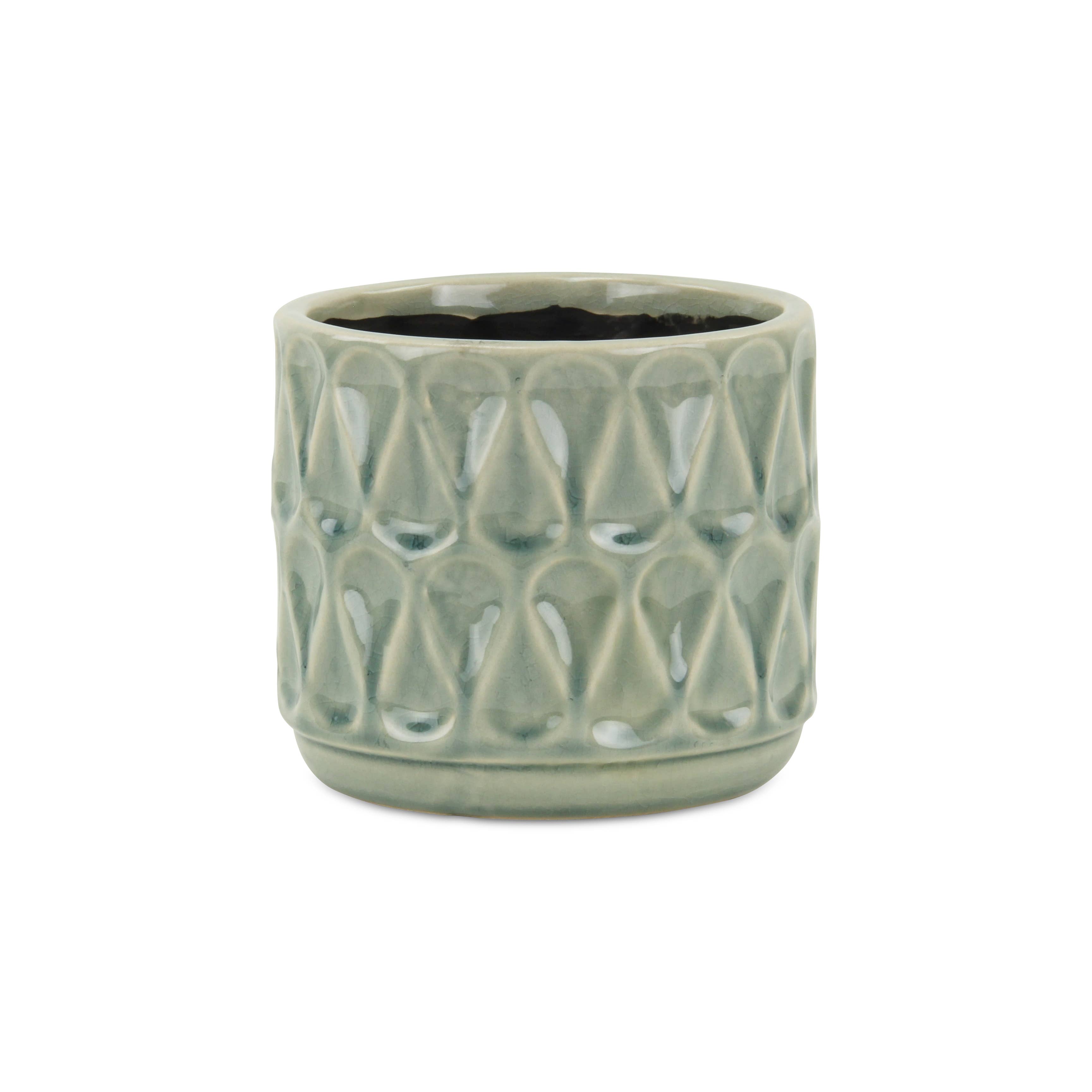 Cheungs Home Decor - Vendita all'ingrosso Vasi per piante - Vaso Lacrima verde a goccia3