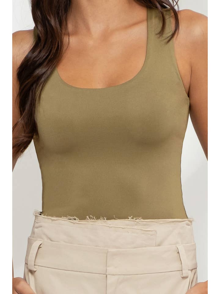 The Workshop Studio - Wholesale Knit Top - Women's - REVERSIBLE SCOOP NECK SLEEVELESS KNIT TANK TOP16