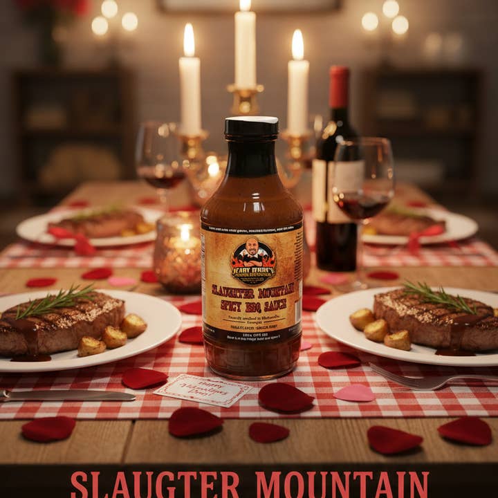 Scary Jerry's Mountain Fire Hot Sauce - Wholesale BBQ Sauce - Slaughter Mountain Spicy BBQ Sauce3