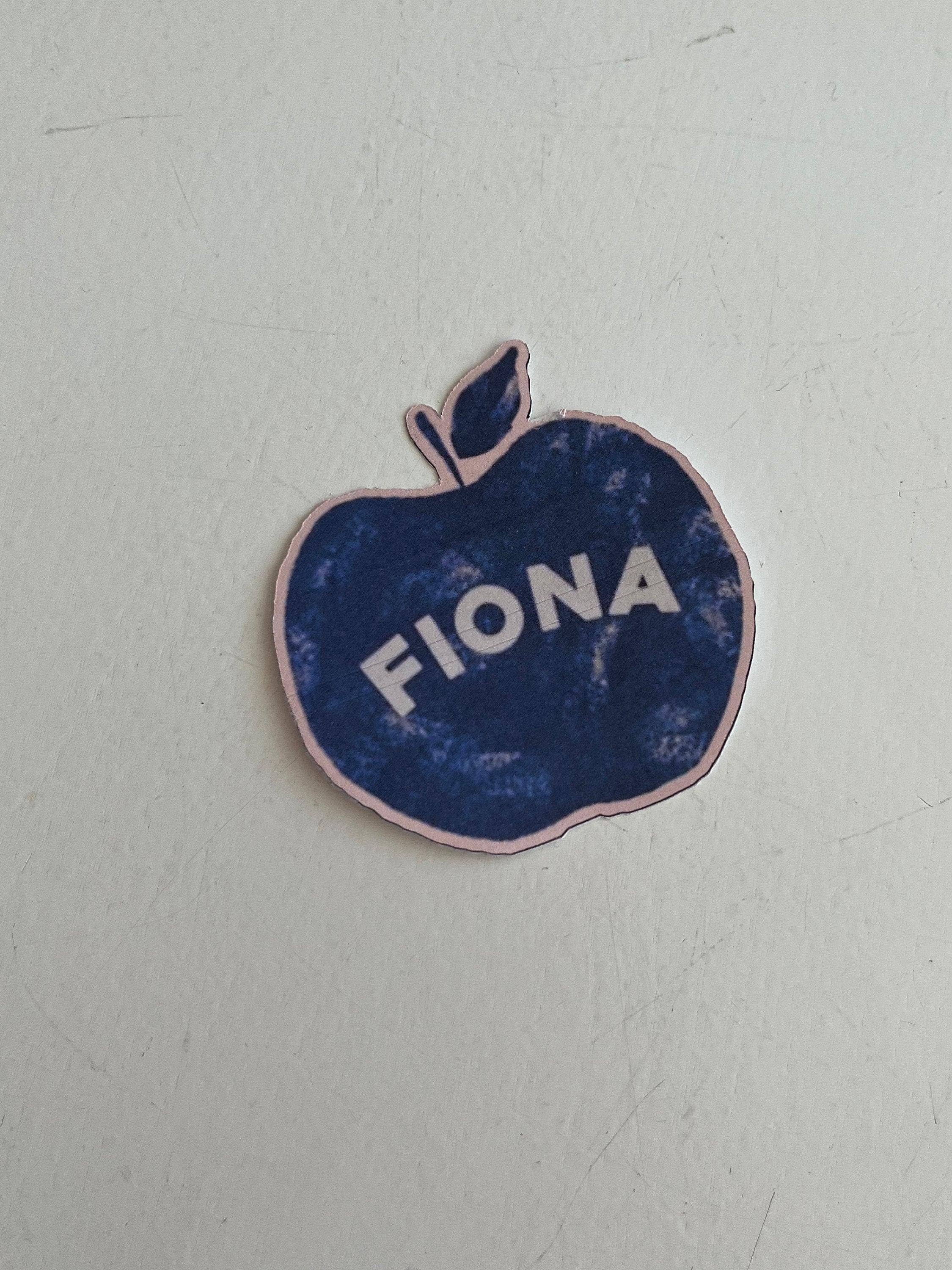 Literary by Ava - Wholesale Sticker - Fiona Apple Logo Kiss-Cut Sticker, Glitter/Glossy Waterproof1