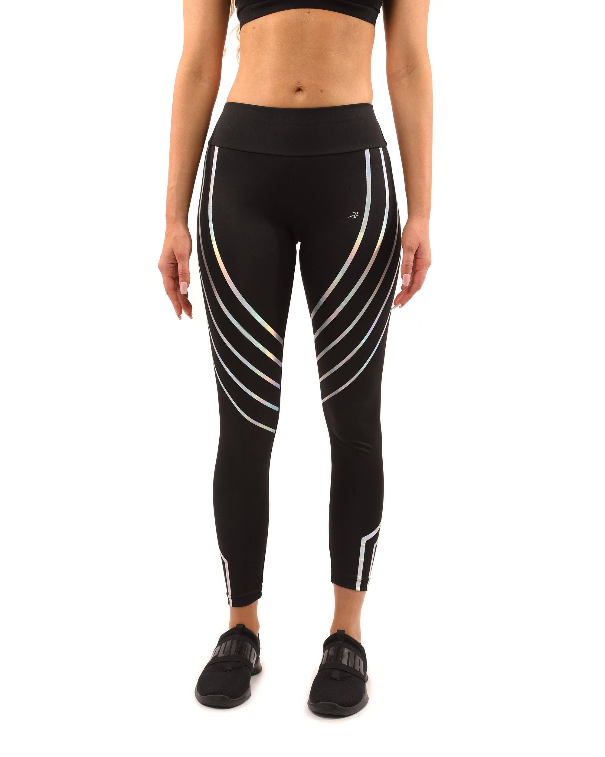 Lenawee Moda - Wholesale Athletic/Lounge Leggings - Women's - Laguna Leggings - Black6