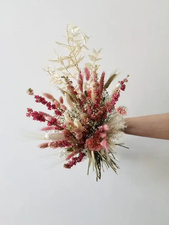 FLORALS BY K - Wholesale Dried/Pressed Flowers - Dried Bouquet "Rose" Large1