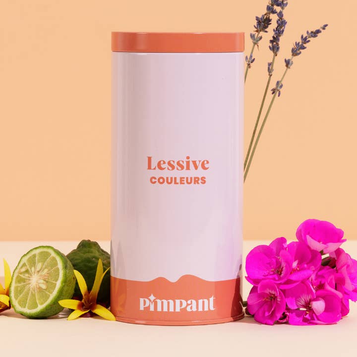 Boîte Doseuse Rechargeable - Lessive Couleurs pour la vente par PIMPANT