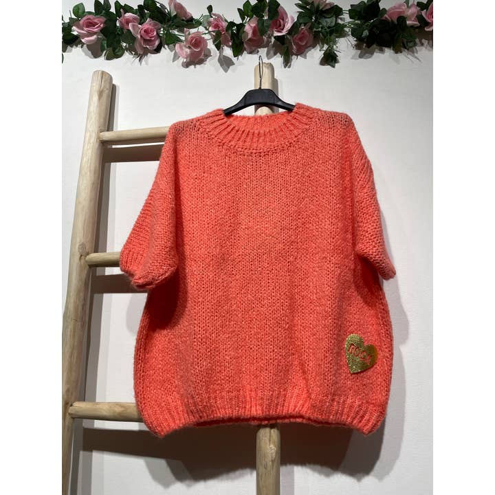 LINEN & COTTON HOUSE – wholesale Pullovertröja - Dam – 4358 TRÖJA HJÄRTA