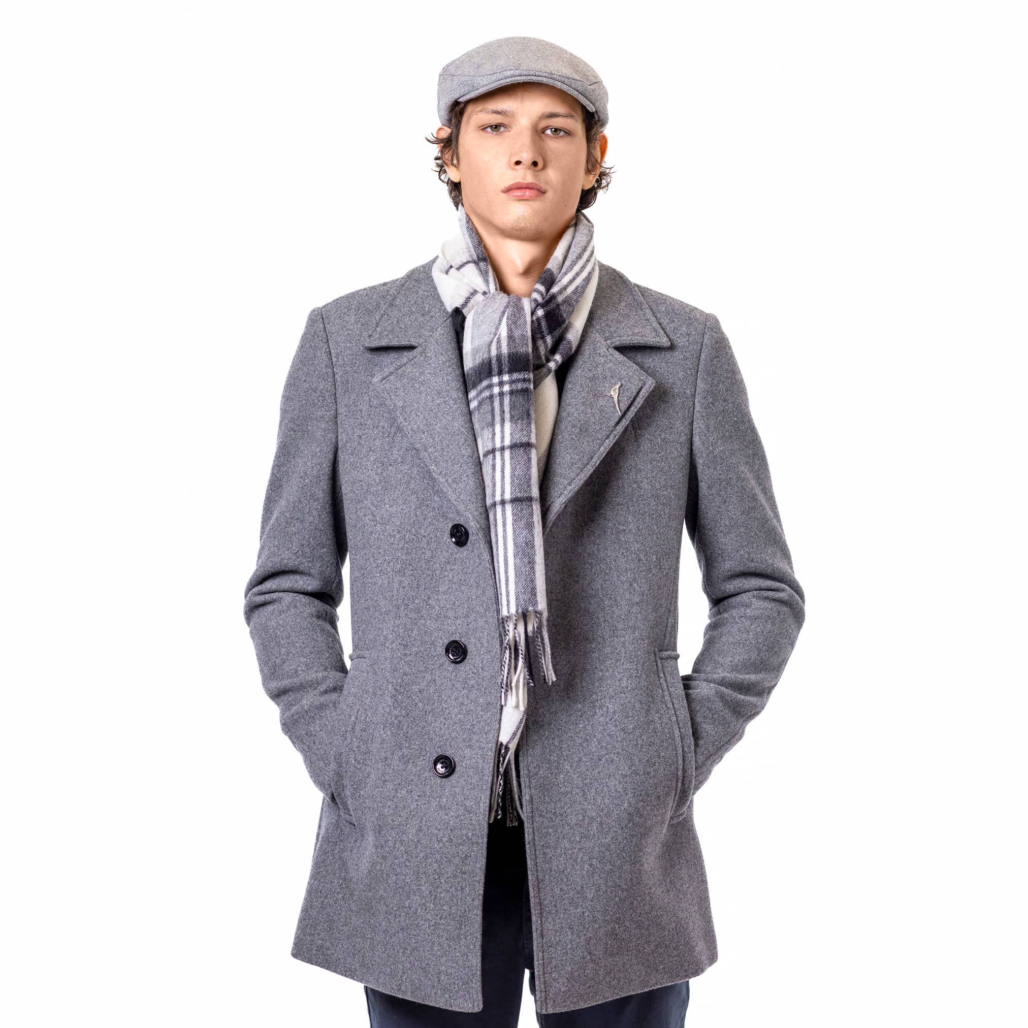 Heritage Traditions – Großhandel Schal – Herren – Karierter Schal aus reiner Wolle52