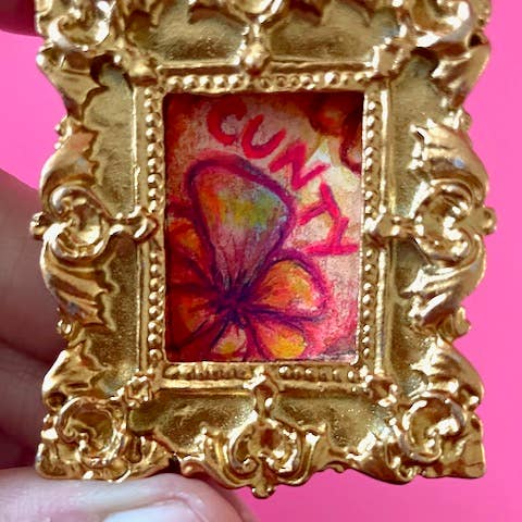 Unruly Wit - Wholesale Magnet - Mini Art Magnets - Original Works5