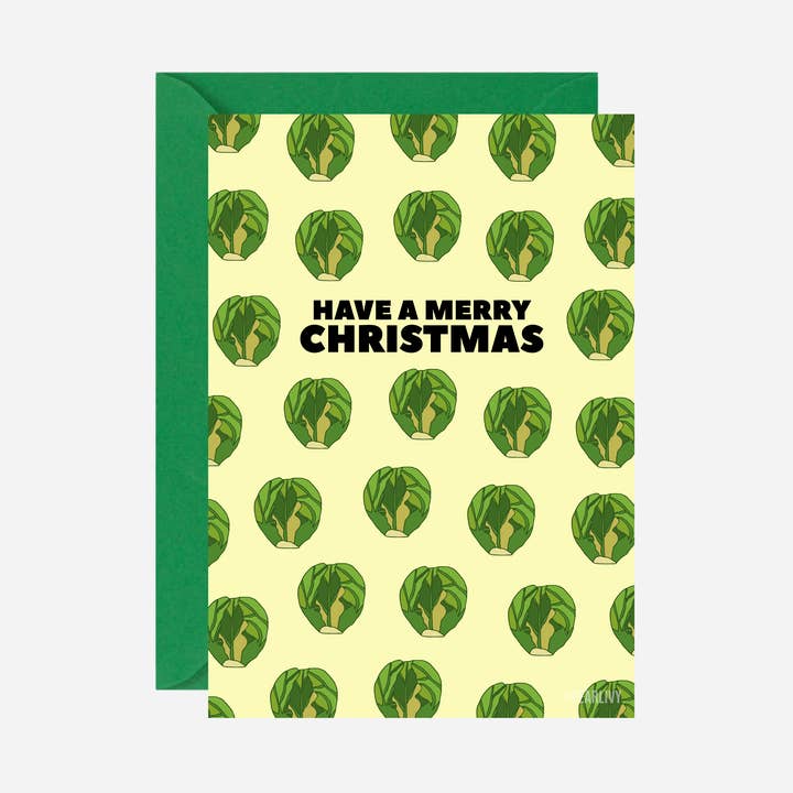 Pearl Ivy – Großhandel Weihnachtskarte – Brussell Sprouts Weihnachtskarte0