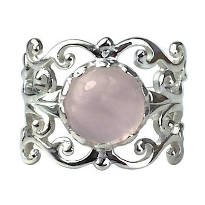 Rose Quartz Pure Joy Ring for wholesale by Esprit Creations