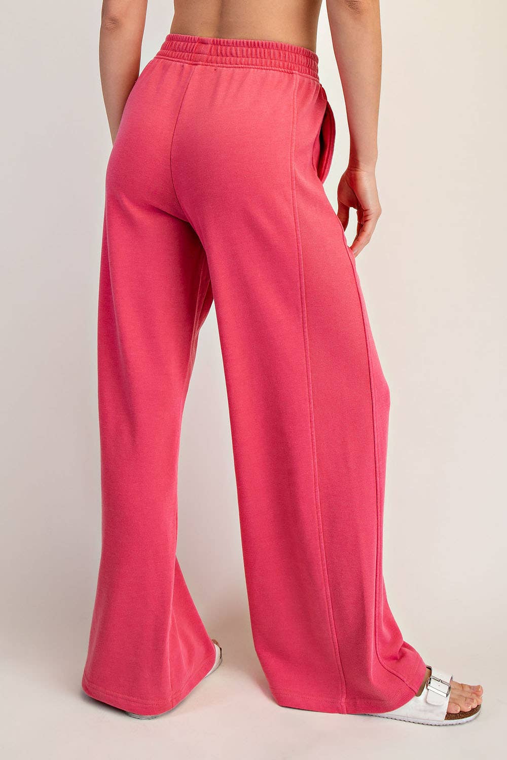 Rae Mode - Vente Pantalon – femme - PANTALON LARGE CÔTÉ CÔTELÉ LAVÉ MINÉRAL30