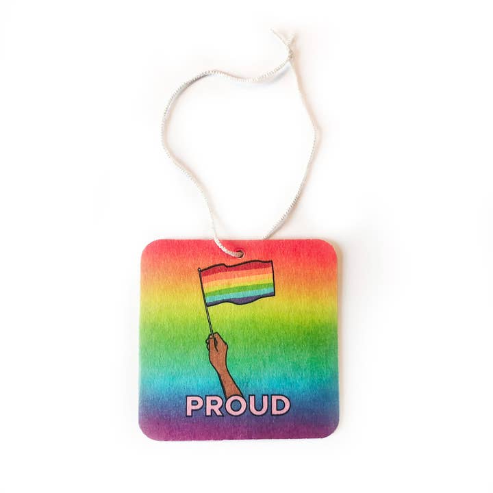 Studio Soph (We Pay Your Import Fees - We Ship DDP) – Großhandel Auto-Lufterfrischer – Unisex – Stolze Flagge LGBTQ Regenbogenverlauf Lufterfrischer2