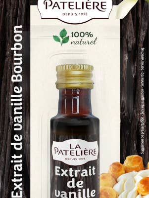 La Pateliere · All natural bourbon vanilla extract for wholesale by French Feast