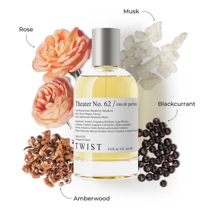 Twist Theater No. 62 Inspired by A. Si Eau de Parfum for wholesale by House of Twist