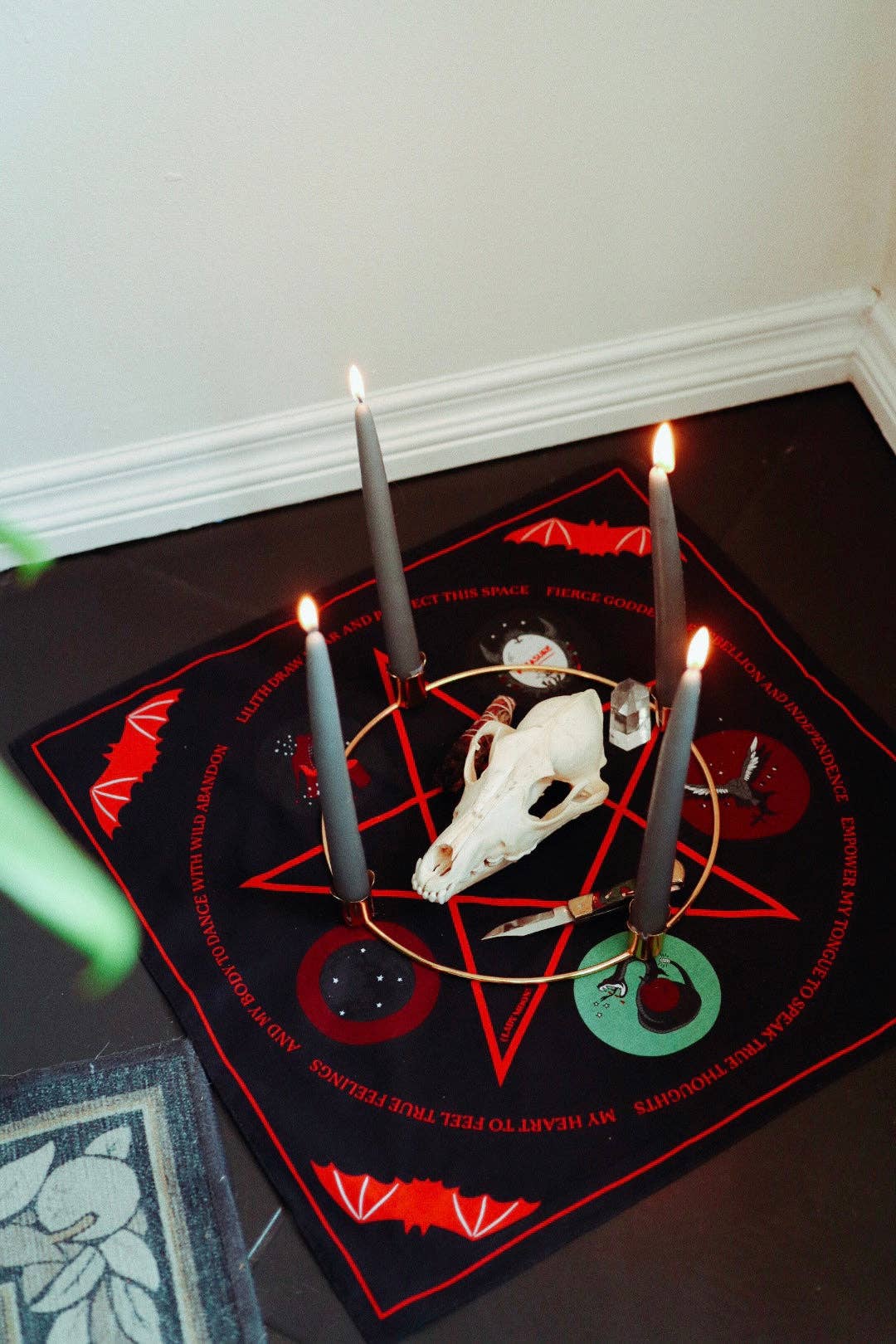 Lady Moon Co.® - Venta al por mayor Bandana - Mujer - Bandana de Tela de Altar: Lilith4