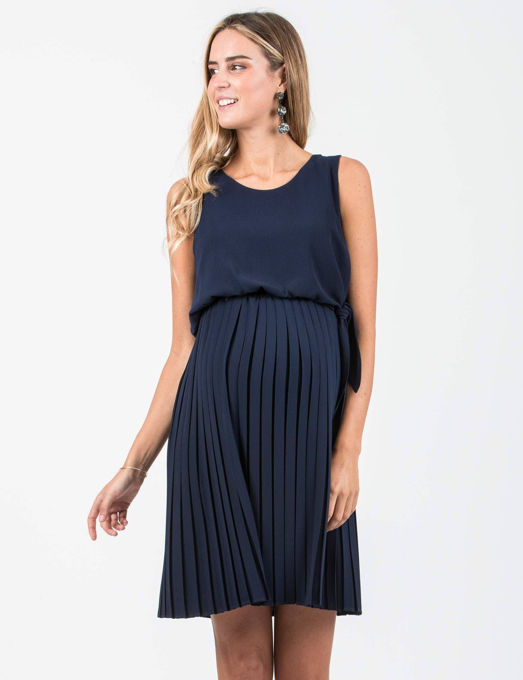 ATTESA Maternity  by Vittorio Martinelli srl - Wholesale Dress - Maternity - WHITE - maternity dress2