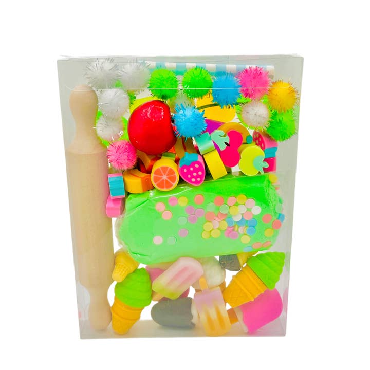 Decorated Dough – Großhandel Knete/Schleim – Kinder – Ice Cream Play Dough Sensorik-Set1