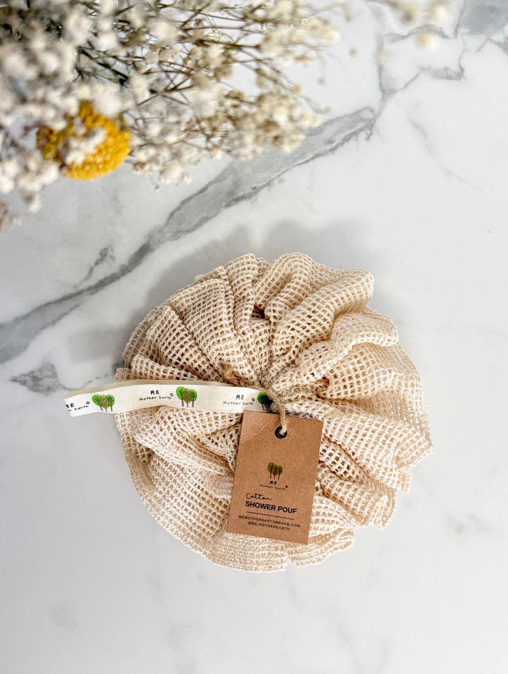 Me Mother Earth - Wholesale Bath pouf/sponge - Reusable Cotton Shower Pouf