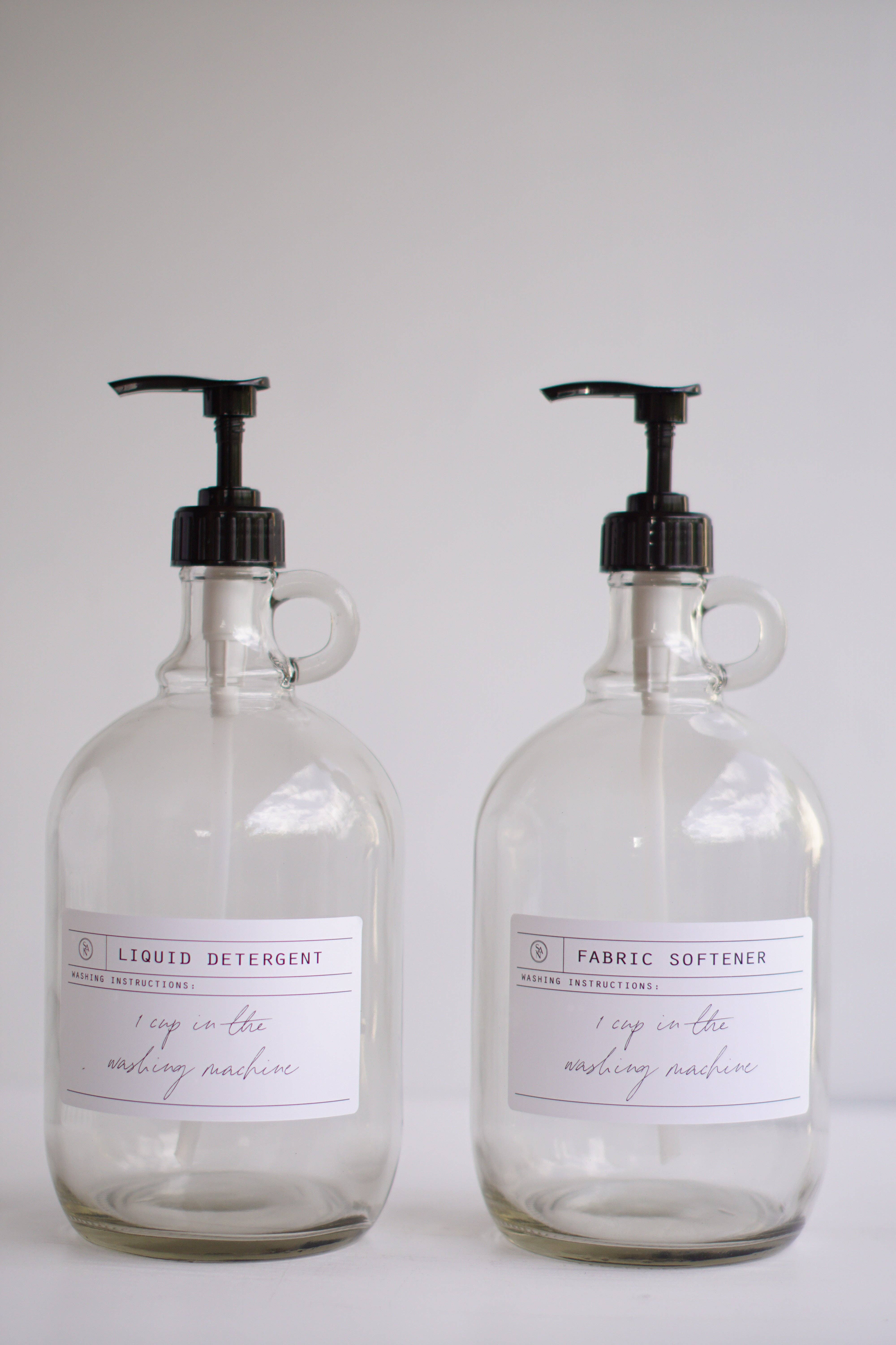 So At Nature - Wholesale Laundry Detergent Powder/Pods - Glass Half Gallon Laundry Dispensers Fabric Softener and Liquid Detergent6