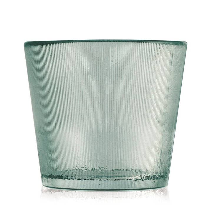 Lysestage i røgfarvet glas cm 7,5. for engroshandel hos H&H