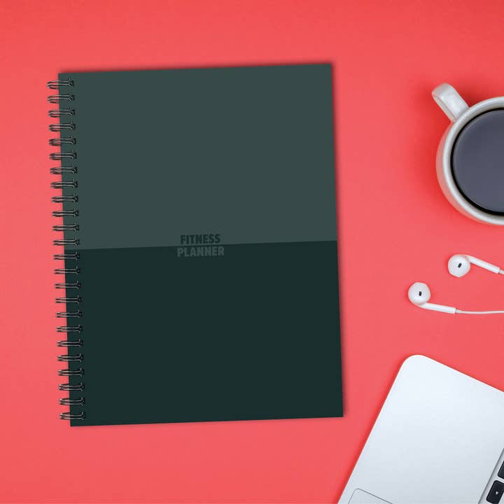 Willow Creek Press & Gifts - Vendita all'ingrosso Planner - Agenda mensile fitness 8,5" x 11" non datata1