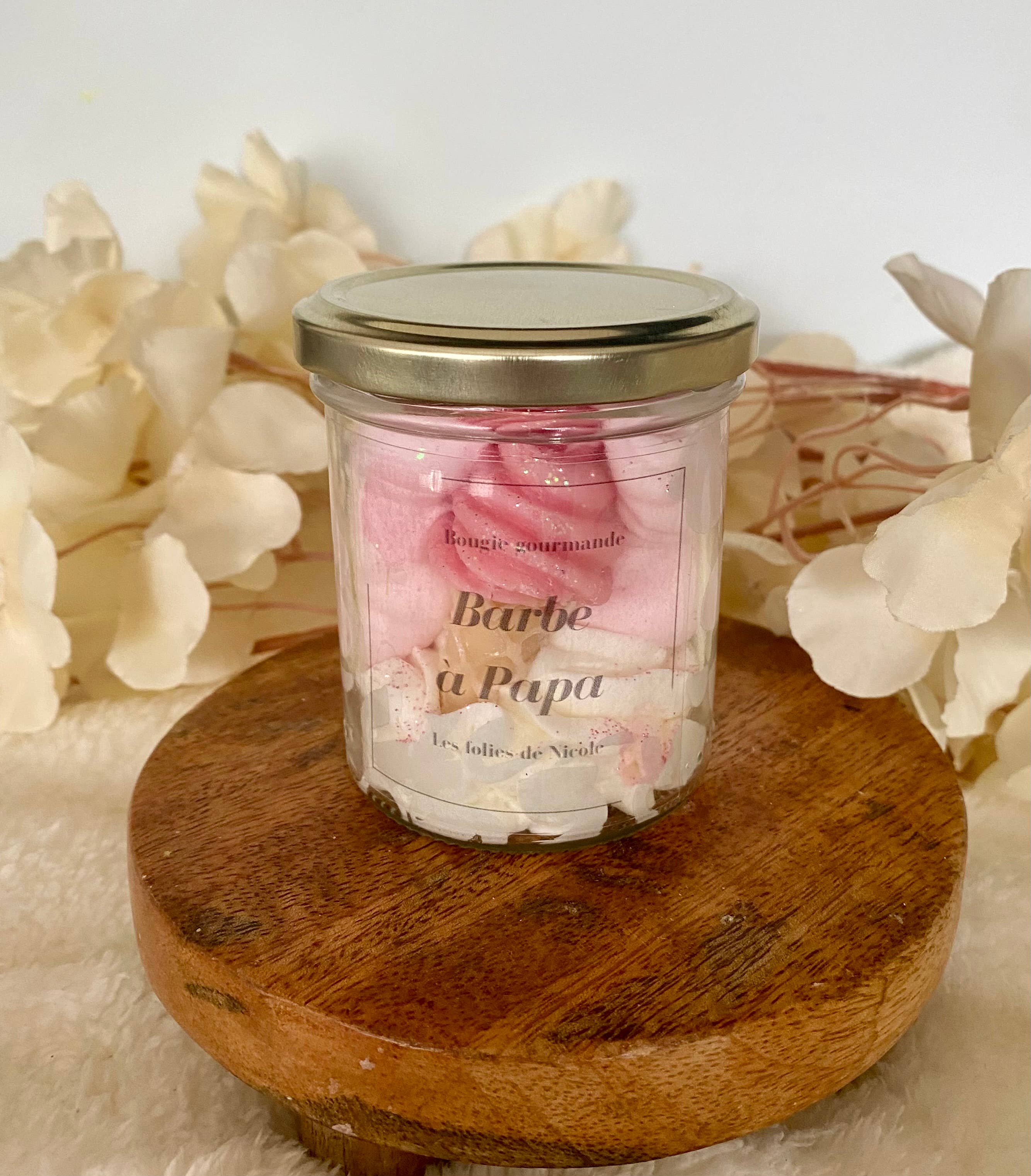 Les folies de Nicole - Wholesale Novelty Candle - Gourmet Candle Cotton Candy - New Version