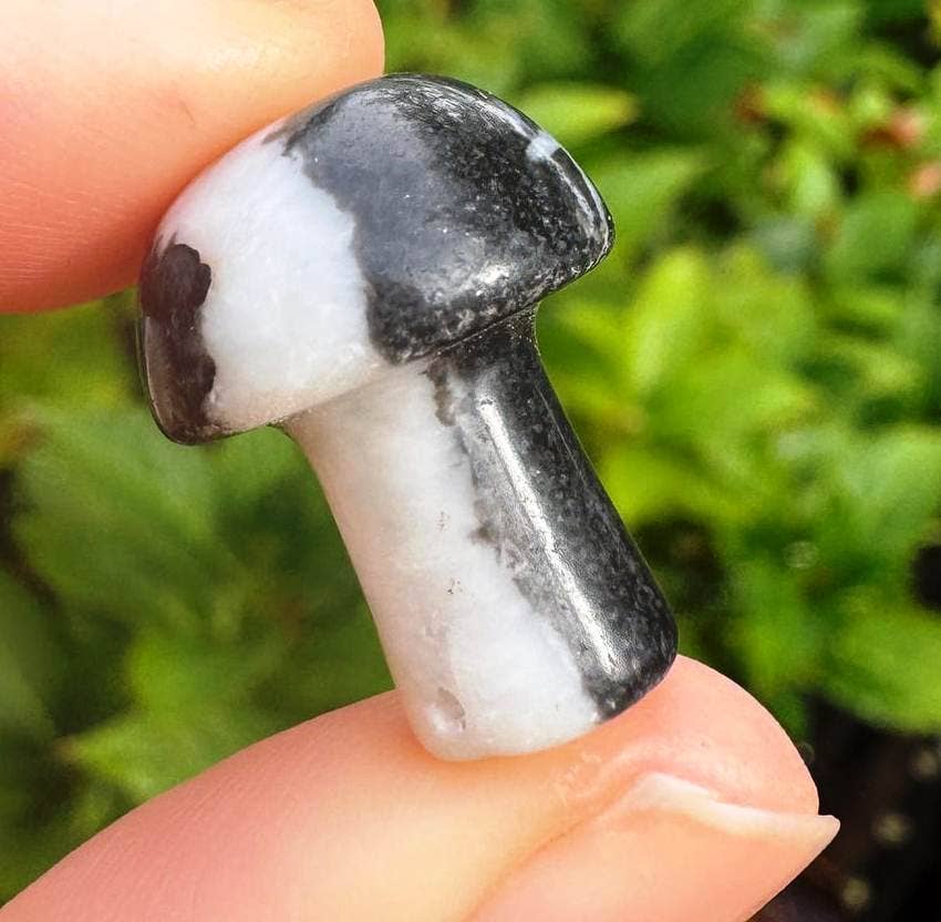 Elf Kendal Hippies - Vente Pierre et cristal de spiritualité - champignon pierre précieuse 2cm cristal de champignon prix par pierre Royaume-Uni7