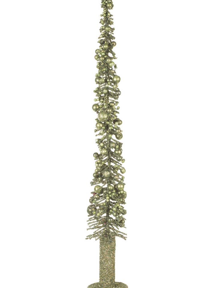 NEW-Forest Green Bauble Tree Accent - M for wholesale by Starlight Collection