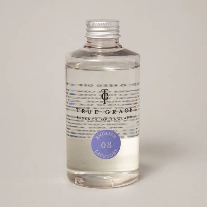 English Lavender Reed Diffuser Refill - Herbal Scent, 200ml for wholesale by True Grace