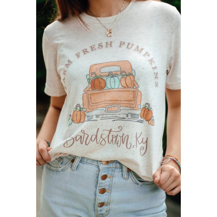 Farm färska Pumpor Tee för wholesale av Doodles By Rebekah