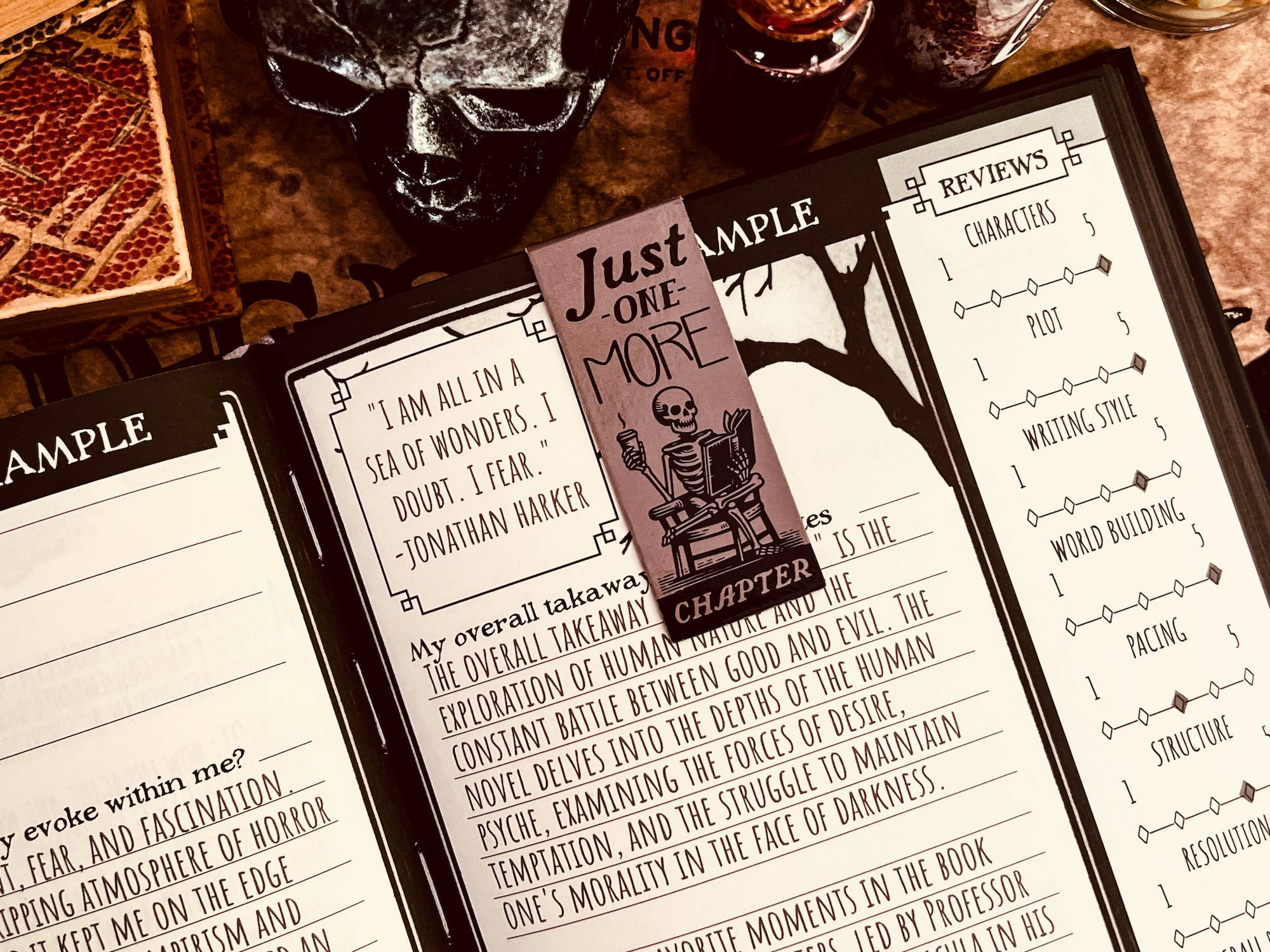 Conquest Journals - Wholesale Bookmark - Waiting for the Night Magnetic Bookmarks (4-Pack)3