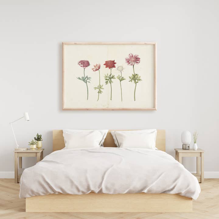 Pink Lemon Decor - Wholesale Art Print - Spring Blooms Print2