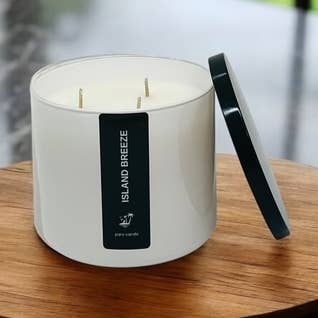 Island Breeze | 20-oz Soy + Coconut Wax Candle for wholesale by Pare Candle