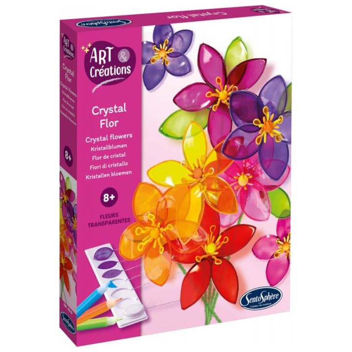 Sentosphère Mosaic Set - Crystal Flowers for wholesale by Just Imagine Toys