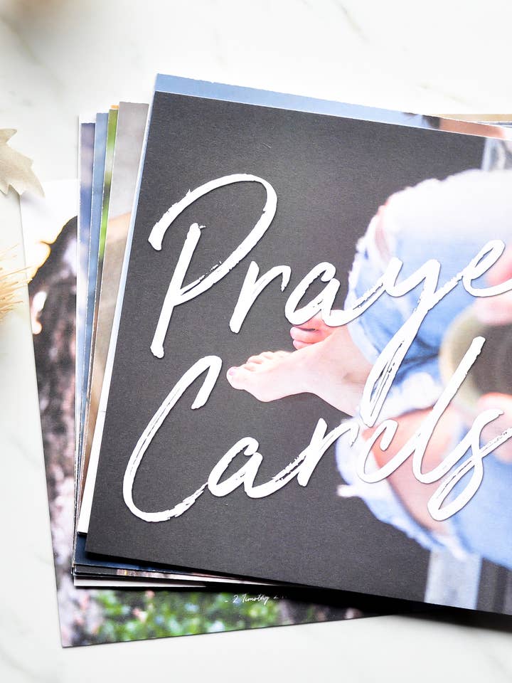 Prayer Cards for wholesale by Six Notes Christian Clothing