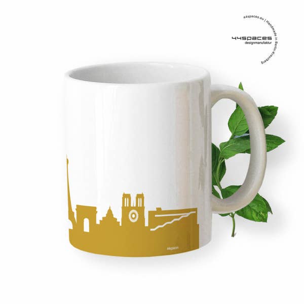 44spaces - Wholesale Coffee Mug - Paris ceramic cup | 5 colors2