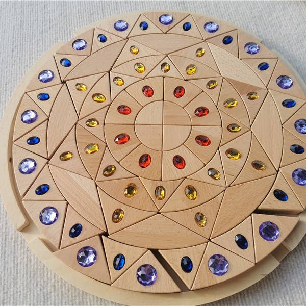 Tinitastic - Vendita all'ingrosso Blocchi - Bambini e neonati - Blocchi di gemme mandala - Blocchi di pietre acriliche - Blocchi di mandala1