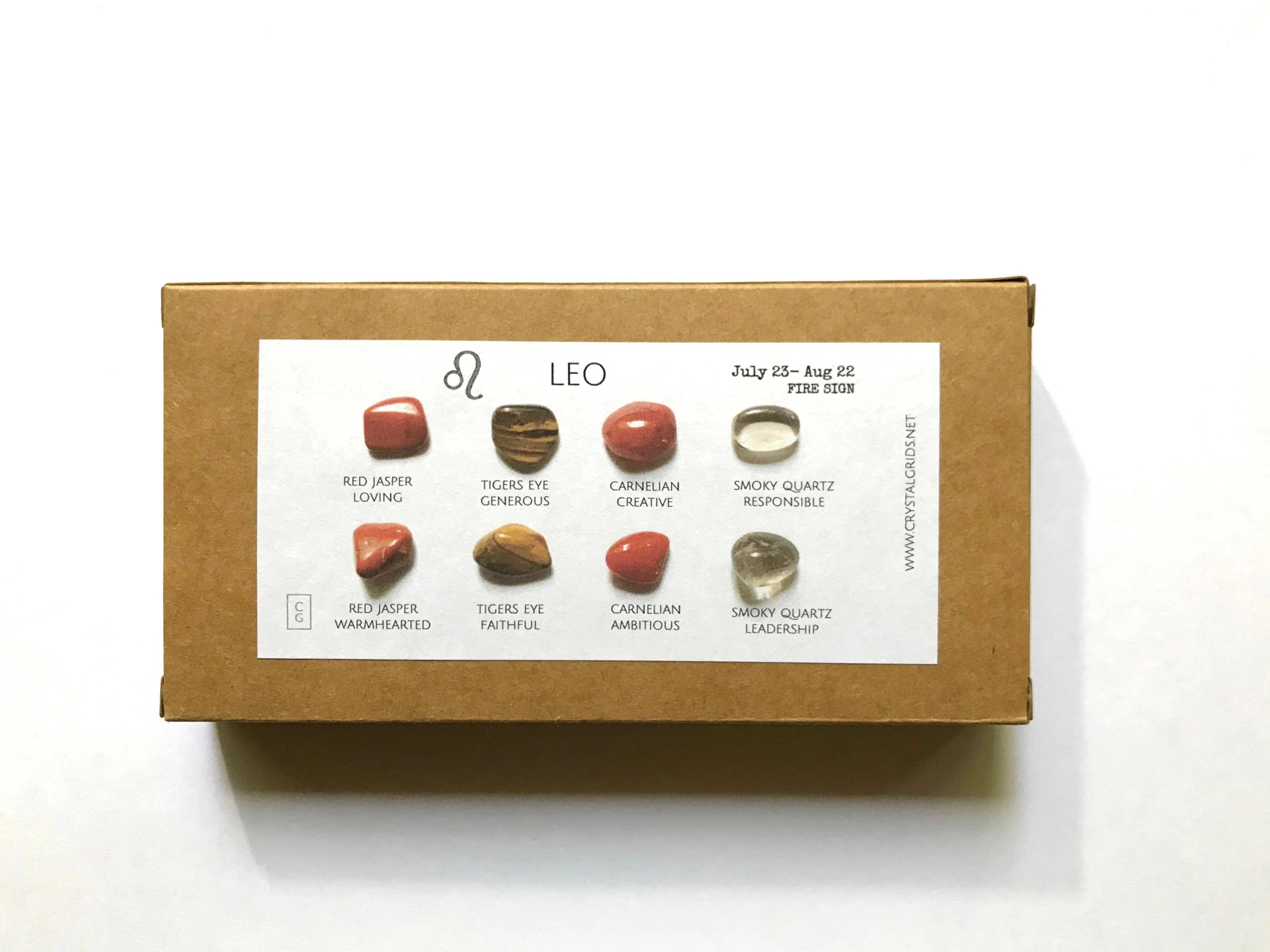 Crystal Grids - Wholesale Spiritual Stone/Crystal - Leo Zodiac Rox Box - Jul 23 to Aug 22 Fire Sign4