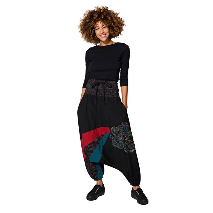 CALÇAS HARÉM DE INVERNO PNP0085 por atacado de Aller Simplement