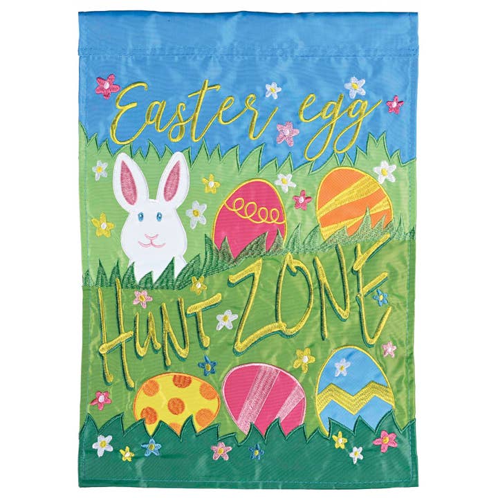 Drapeau Easter Egg Hunt Zone 13x18 pour la vente par Dicksons
