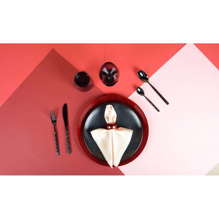 AULICA – wholesale Wine glass – Black wine glasses - set of 61