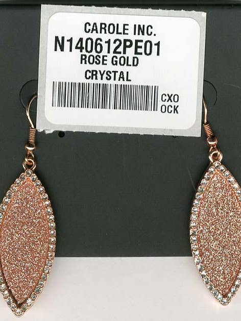 Sugar Metal Drop Earring for wholesale by Carole Inc.