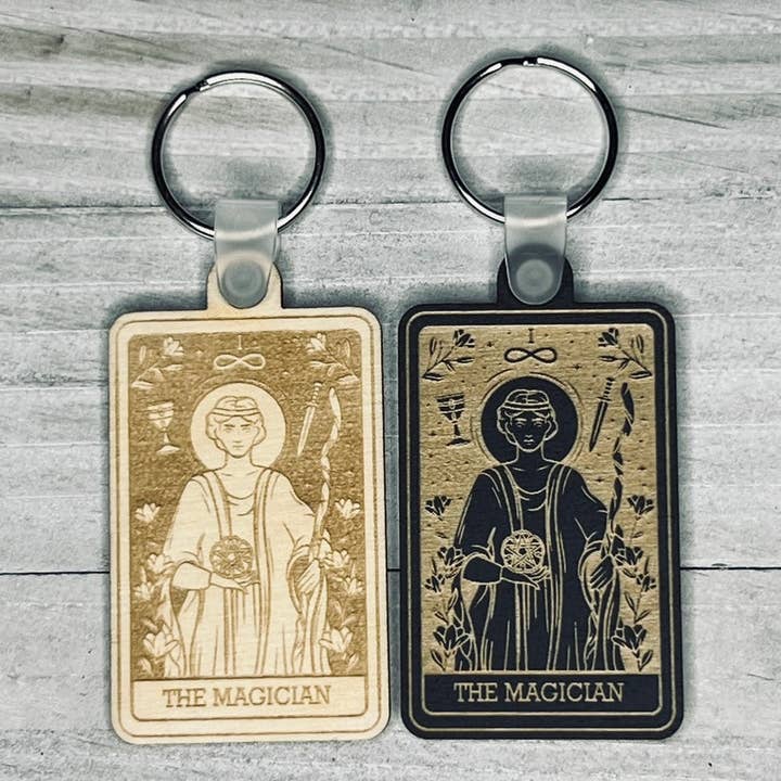 1 | The Magician Tarot Card Keychain | Major Arcana | for wholesale by Kraftmir