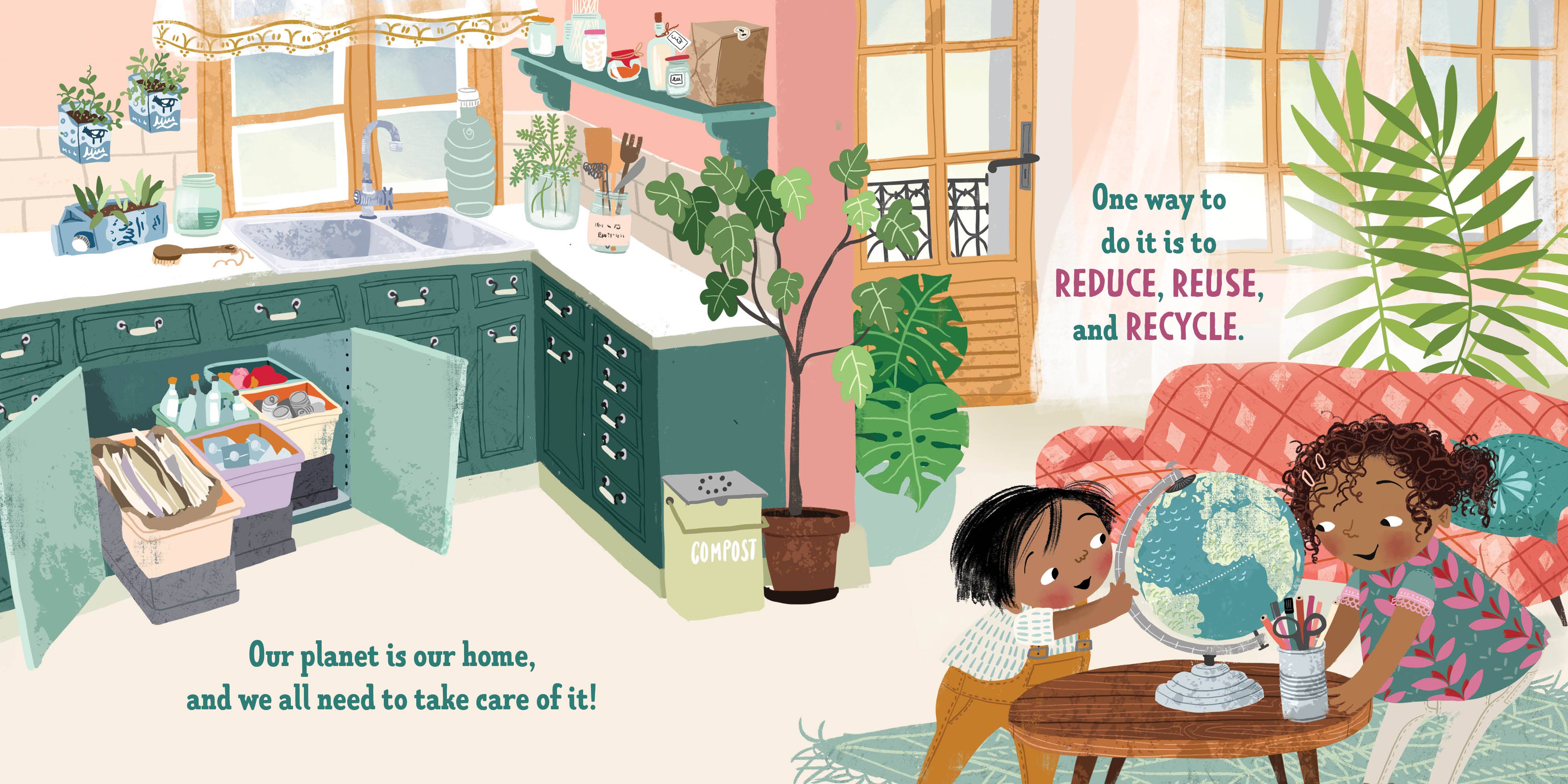 Sourcebooks - Wholesale Baby & Toddler Book (0-2) - My First Book of Reduce, Reuse, and Recycle (BB)1