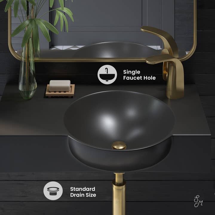 Swiss Madison - Wholesale Bathroom Accessory Set - Chateau Wall-Mount Bathroom Sink with Right Side Faucet4