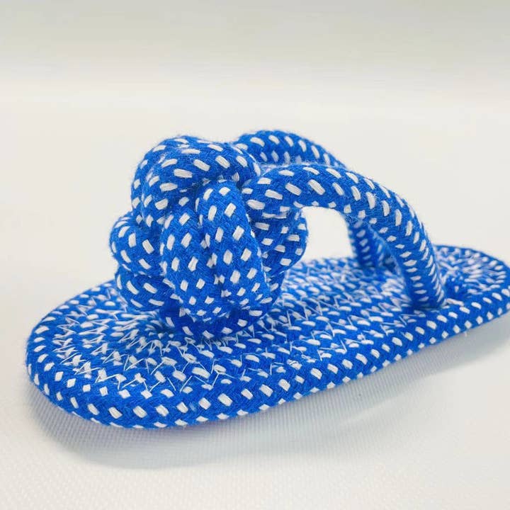 Monli Handcrafted Pet Toys - Vendita all'ingrosso Giocattolo di corda - Cani - Giocattolo per cani a forma di pantofole fatte a mano, giocattoli divertenti per cani2