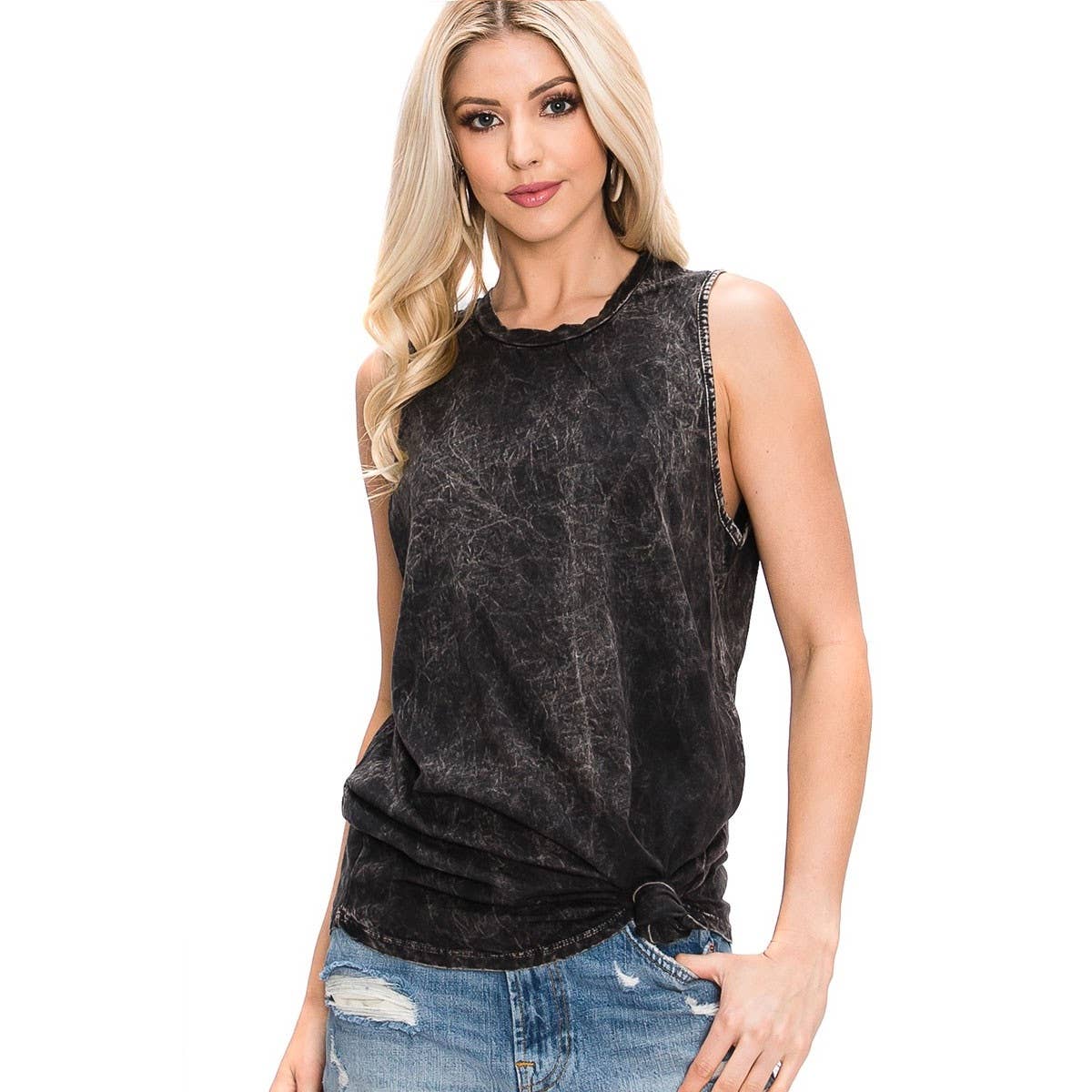 HRTandLUV - Venta al por mayor Camiseta sin mangas - Mujer - CAMISETA SIN MANGAS CON LAVADO MINERAL7
